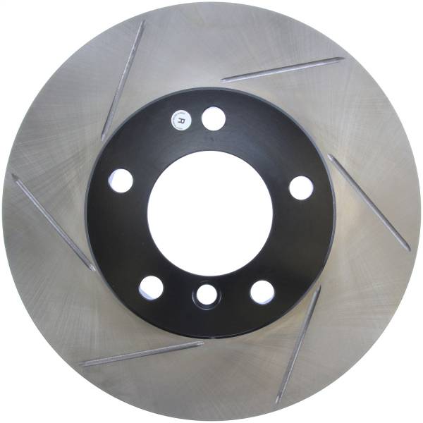 StopTech - StopTech Sport Slotted Brake Rotor; Front Left