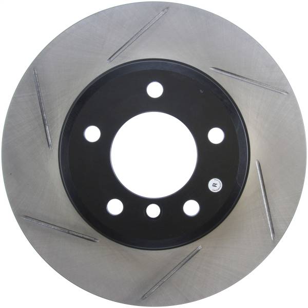 StopTech - StopTech Sport Slotted Brake Rotor; Front Left