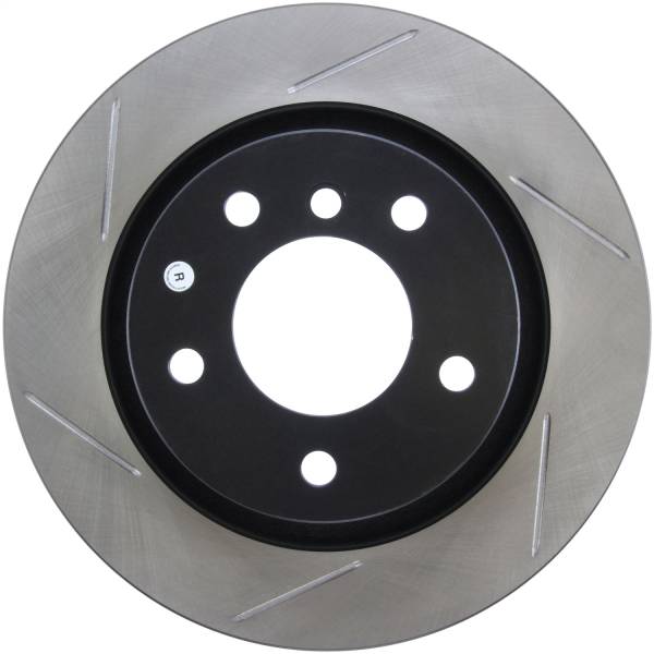 StopTech - StopTech Sport Slotted Brake Rotor; Rear Left