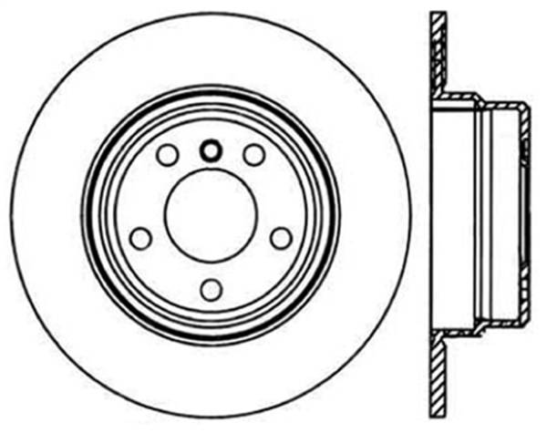 StopTech - StopTech Sport Slotted Cryo Brake Rotor; Rear Left