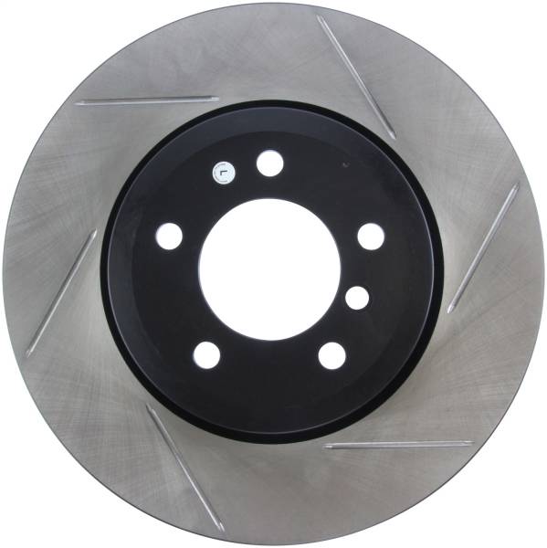 StopTech - StopTech Sport Slotted Brake Rotor; Front Left