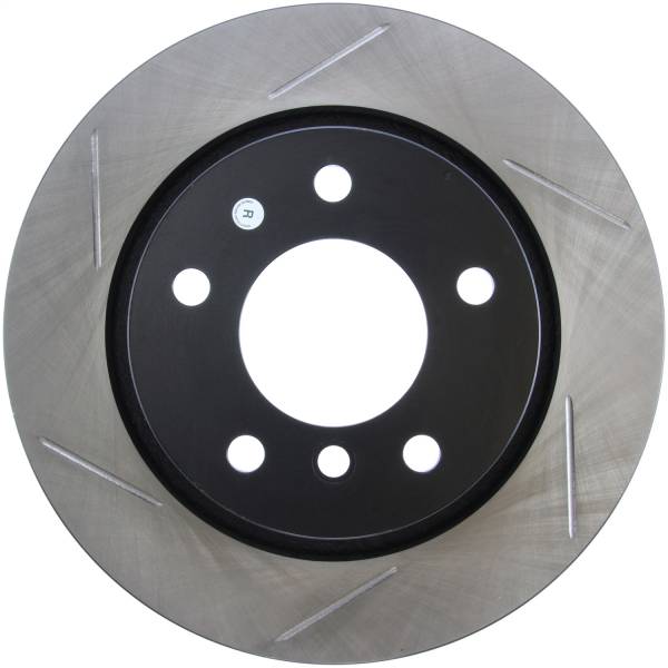 StopTech - StopTech Sport Slotted Brake Rotor; Rear Left