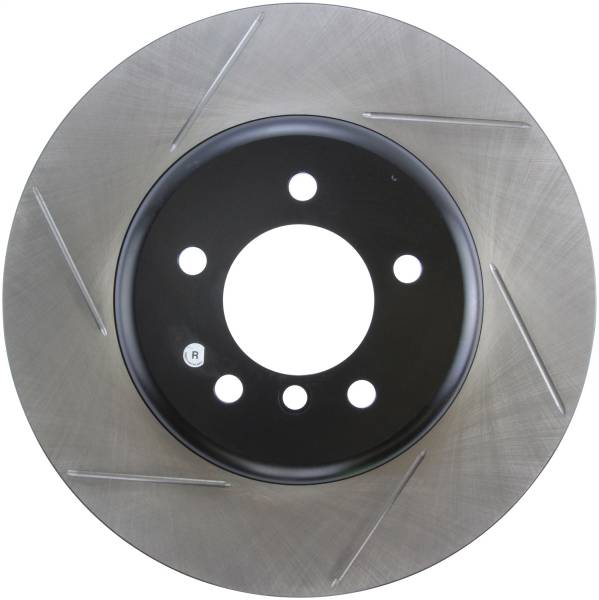 StopTech - StopTech Sport Slotted Brake Rotor; Front Left