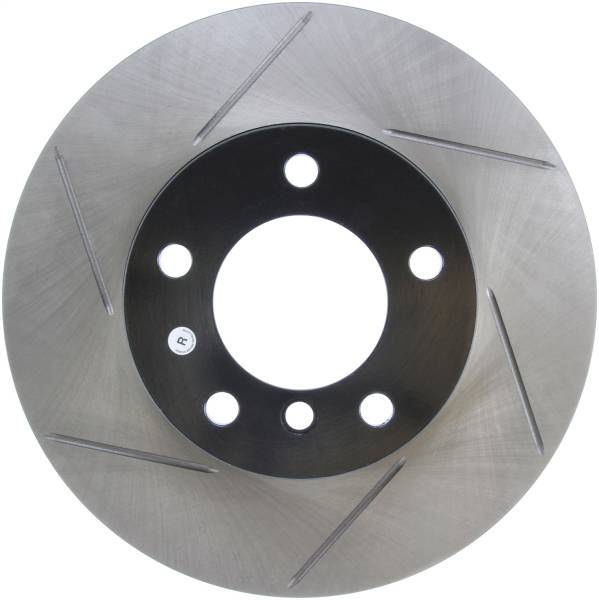 StopTech - StopTech Sport Slotted Brake Rotor; Front Left