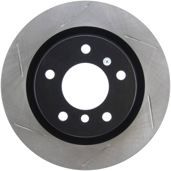 StopTech - StopTech Sport Slotted Brake Rotor; Rear Left