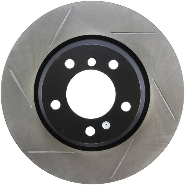 StopTech - StopTech Sport Slotted Brake Rotor; Front Left