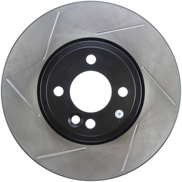 StopTech - StopTech Sport Slotted Brake Rotor; Front Left