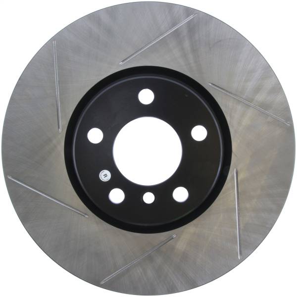 StopTech - StopTech Sport Slotted Brake Rotor; Front Right