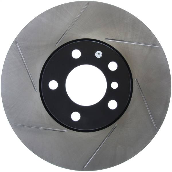 StopTech - StopTech Sport Slotted Brake Rotor; Front Right