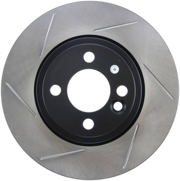 StopTech - StopTech Sport Slotted Brake Rotor; Front Left