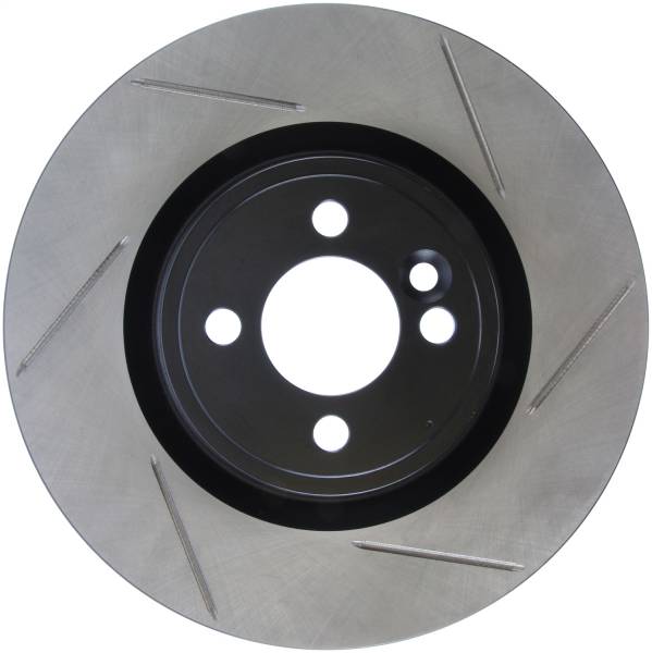 StopTech - StopTech Sport Slotted Brake Rotor; Front Left