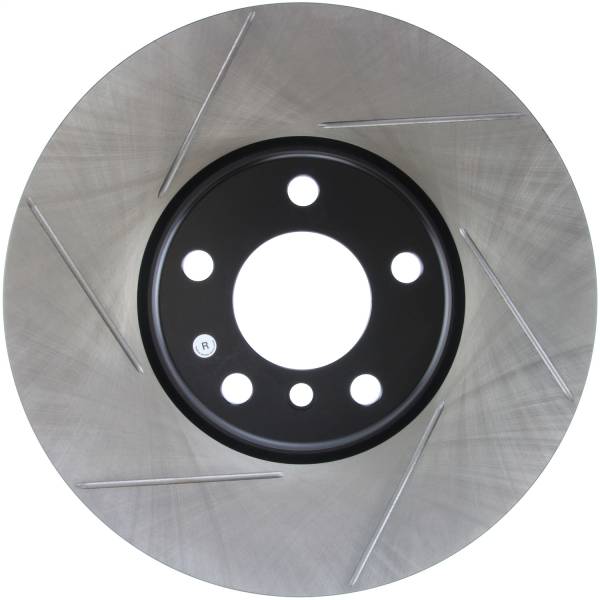 StopTech - StopTech Sport Slotted Brake Rotor; Front Right