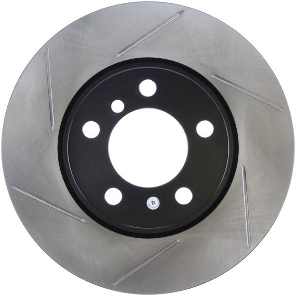 StopTech - StopTech Sport Slotted Brake Rotor; Front Right