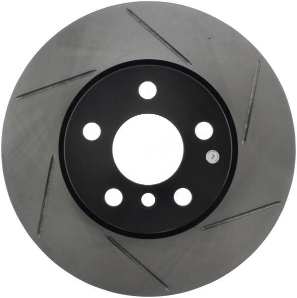 StopTech - StopTech Sport Slotted Brake Rotor; Front Left