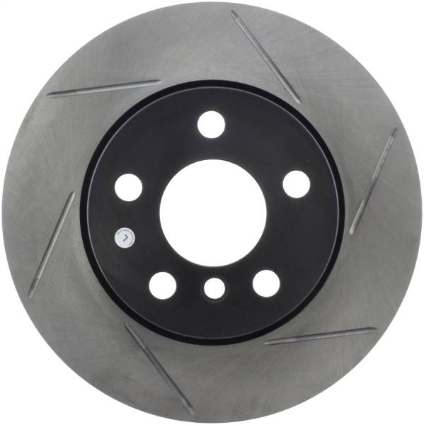 StopTech - StopTech Sport Slotted Brake Rotor; Front Left