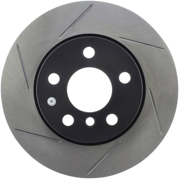 StopTech - StopTech Sport Slotted Brake Rotor; Front Right