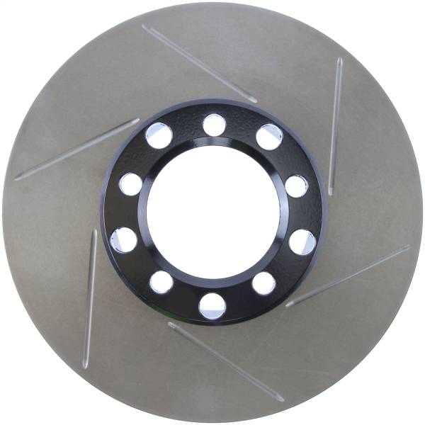 StopTech - StopTech Sport Slotted Brake Rotor; Front Left