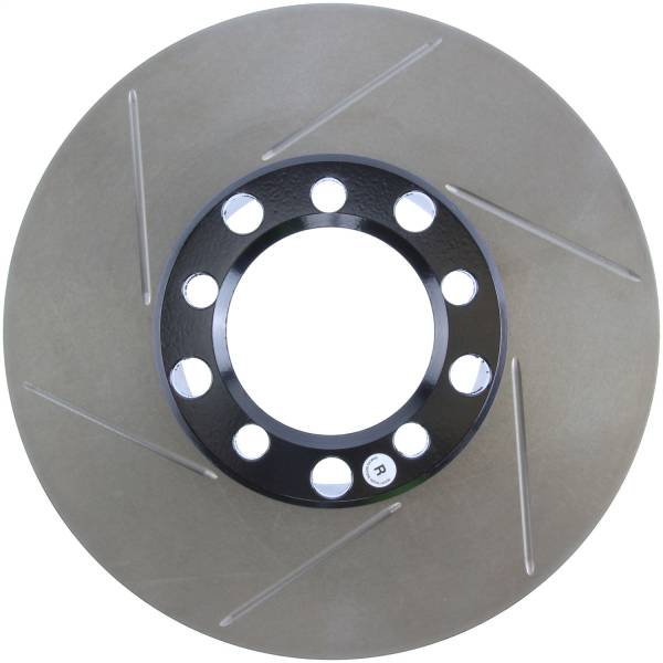 StopTech - StopTech Sport Slotted Brake Rotor; Front Right