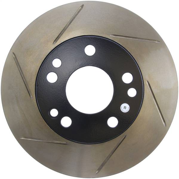 StopTech - StopTech Sport Slotted Brake Rotor; Front Left