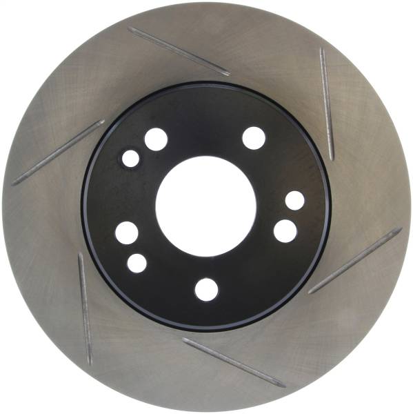 StopTech - StopTech Sport Slotted Brake Rotor; Front Left