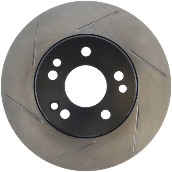 StopTech - StopTech Sport Slotted Brake Rotor; Front Right