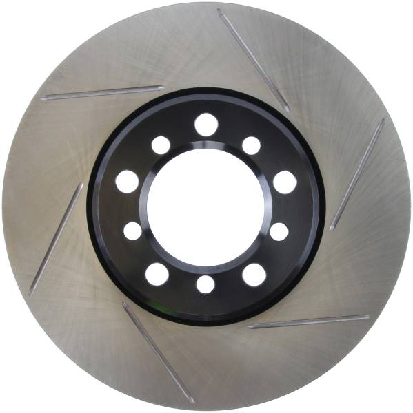 StopTech - StopTech Sport Slotted Brake Rotor; Front Left