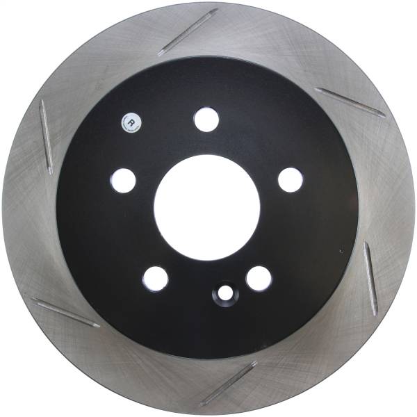 StopTech - StopTech Sport Slotted Brake Rotor; Rear Left