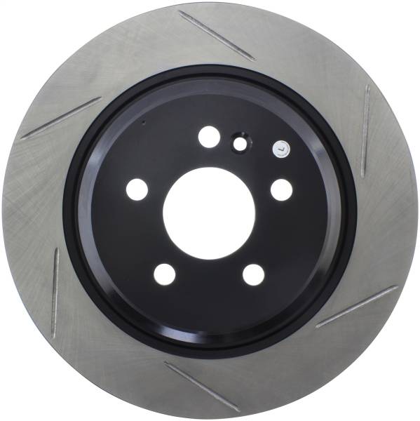 StopTech - StopTech Sport Slotted Brake Rotor; Rear Left