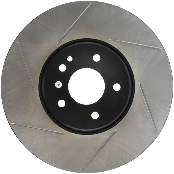 StopTech - StopTech Sport Slotted Brake Rotor; Front Left