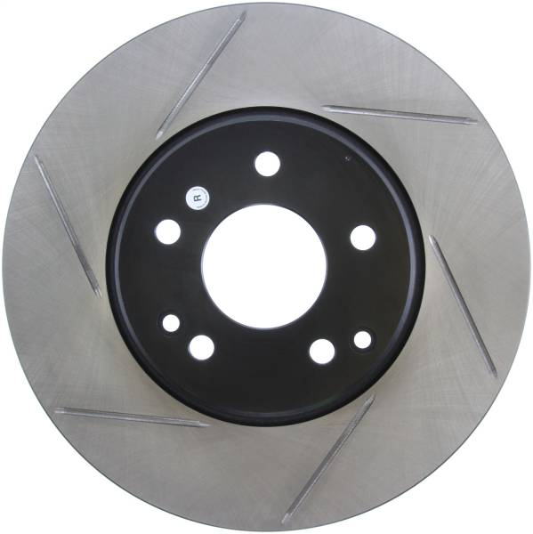 StopTech - StopTech Sport Slotted Brake Rotor; Front Left