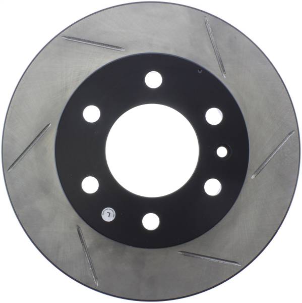 StopTech - StopTech Sport Slotted Brake Rotor; Front Left