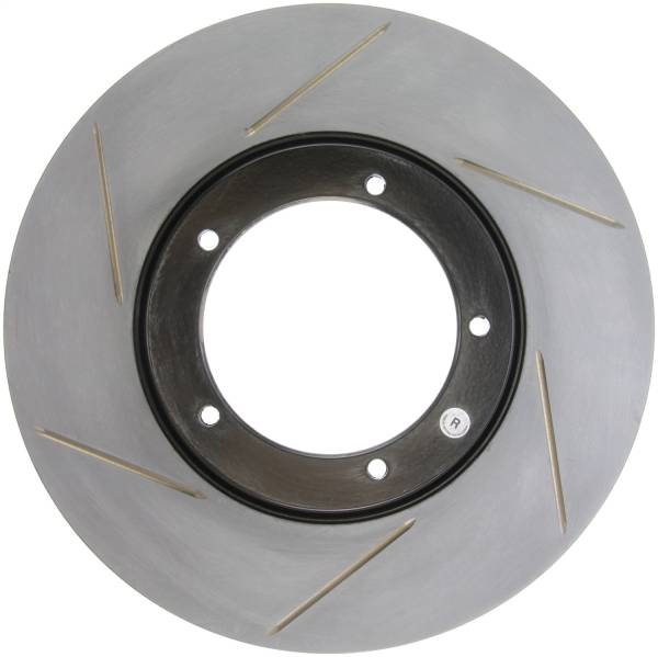 StopTech - StopTech Sport Slotted Brake Rotor; Front Left