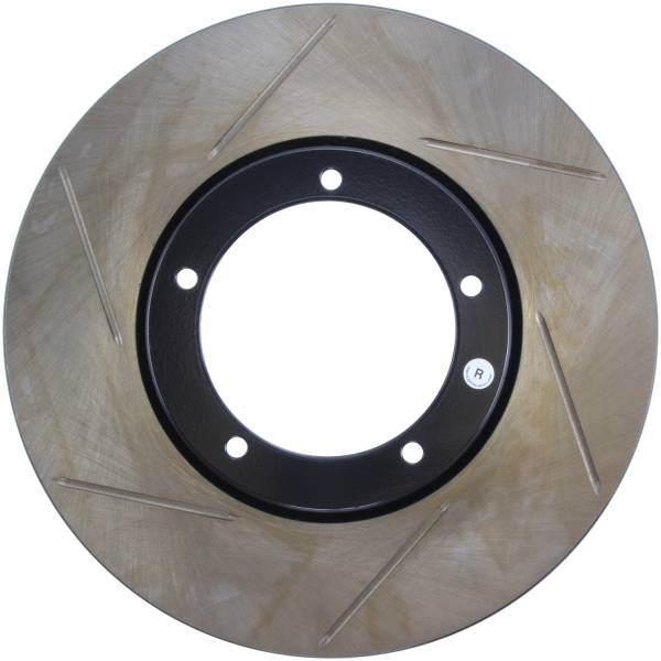 StopTech - StopTech Sport Slotted Brake Rotor; Front Right