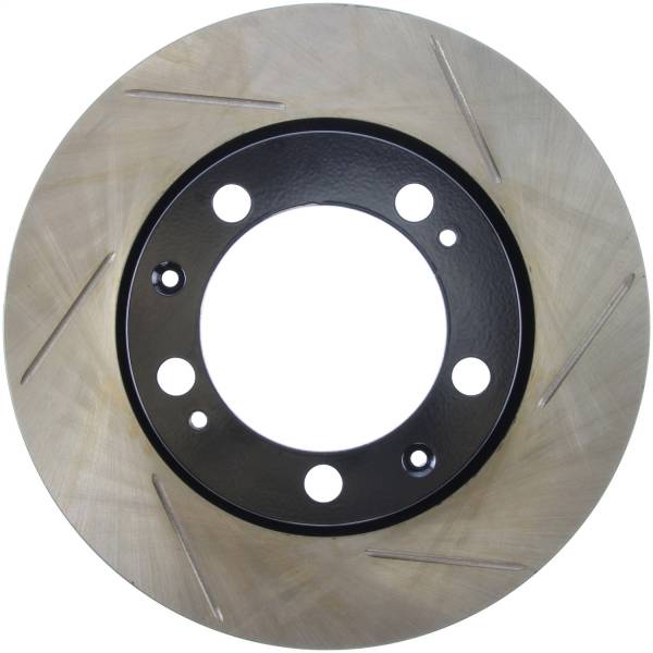 StopTech - StopTech Sport Slotted Brake Rotor; Front Left