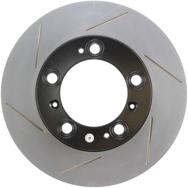 StopTech - StopTech Sport Slotted Brake Rotor; Front Left