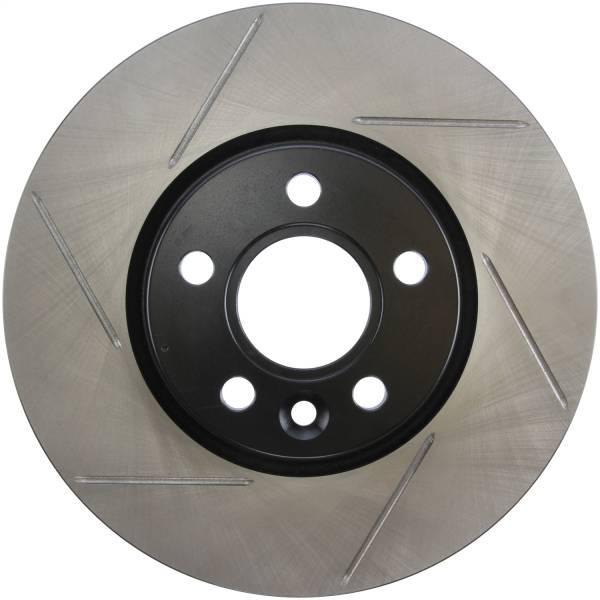 StopTech - StopTech Sport Slotted Brake Rotor; Front Right