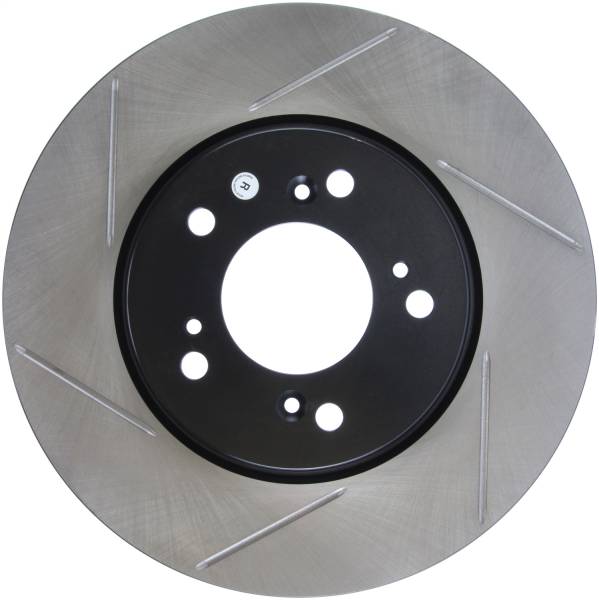 Stoptech - StopTech Power Slot 91-96 Acura NSX Left Front Slotted Rotor - 126.40028SL