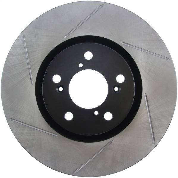 Stoptech - StopTech Power Slot 07-09 Acura MDX / 09-10 Honda Pilot Front Right Slotted Rotor - 126.40071SR