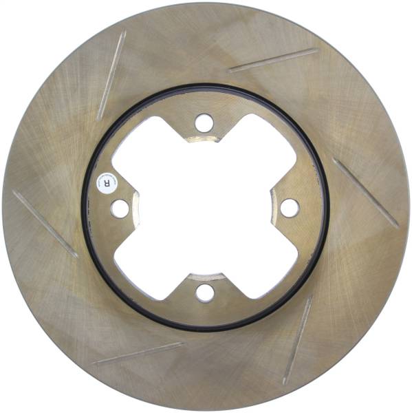 Stoptech - StopTech Sport Slotted Brake Rotor Front Left 126.42005SL