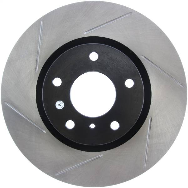 Stoptech - StopTech Power Slot 03-05 350Z / 03-04 G35 / 03-05 G35X SportStop Slotted Front Left Rotor - 126.42074SL