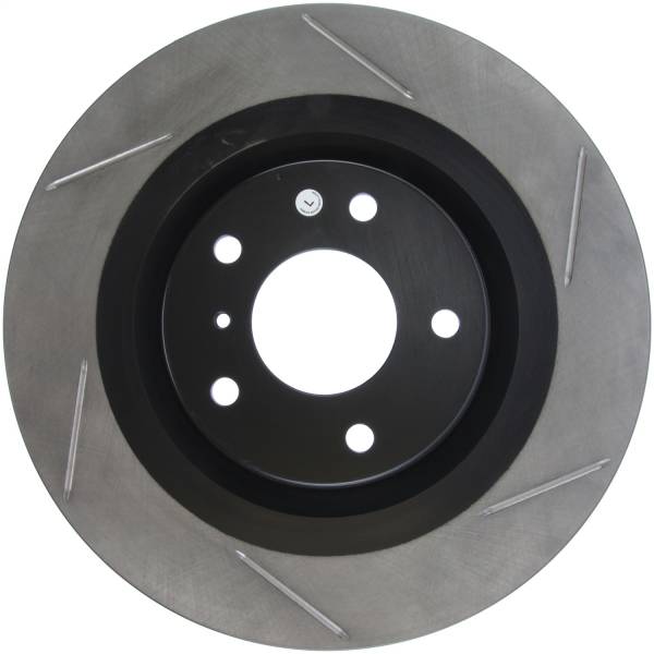 Stoptech - StopTech Power Slot 06-07 350Z / 05-07 G35 / 06-07 G35X SportStop Slotted Front Left Rotor - 126.42080SL