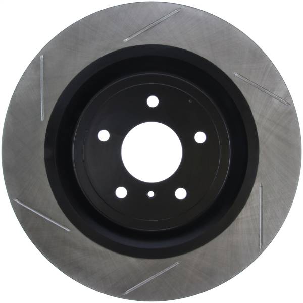 Stoptech - StopTech Power Slot Nissan 370z / Infiniti G37 SportStop Slotted Front Right Rotor - 126.42100SR