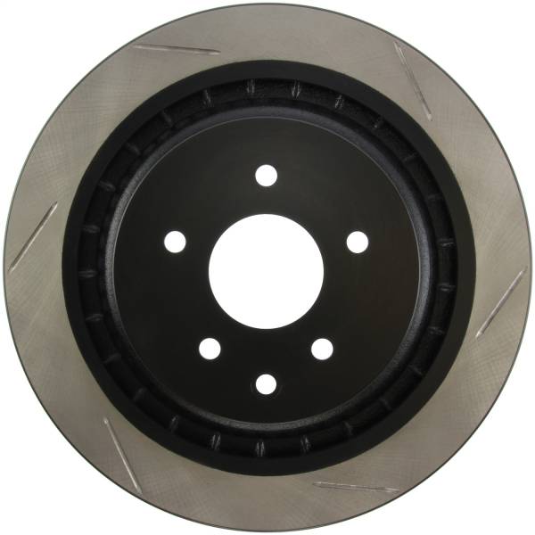 Stoptech - StopTech Power Slot Nissan 370z / Infiniti G37 SportStop Slotted Rear Left Rotor - 126.42101SL