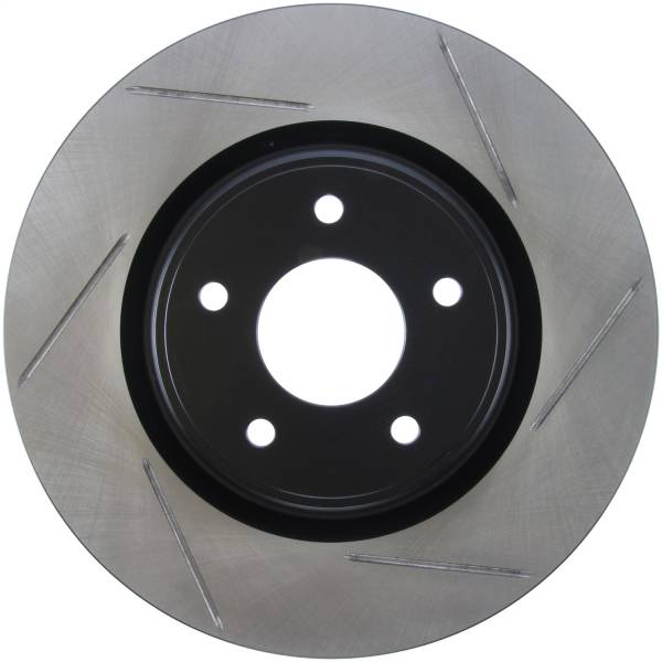 Stoptech - StopTech 13-15 Nissan Pathfinder Slotted Front Left Rotor - 126.42120SL