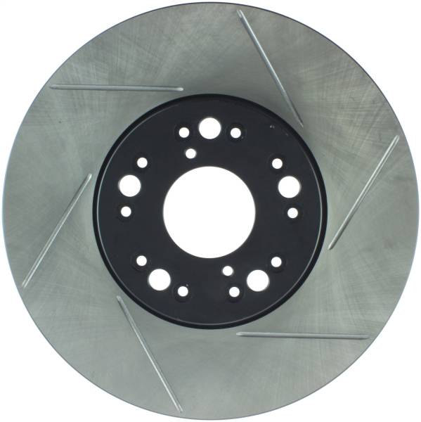 Stoptech - StopTech Power Slot 93-05 Lexus GS Series / 00-05 IS300 / 93-94 LS Series Front Left Slotted Rotor - 126.44083SL