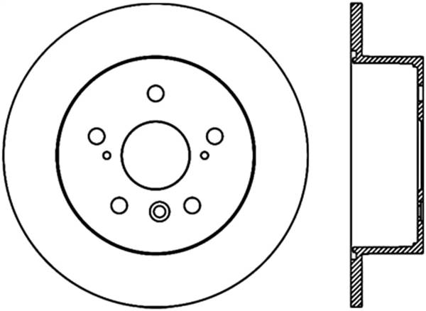 Stoptech - StopTech Cryo Slotted Sport Brake Rotor - Left - 126.44144CSL