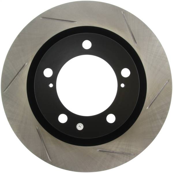 Stoptech - StopTech Power Slot 08-09 Toyota Sequoia / 07-09 Tundra Slotted Left Front Rotor - 126.44156SL