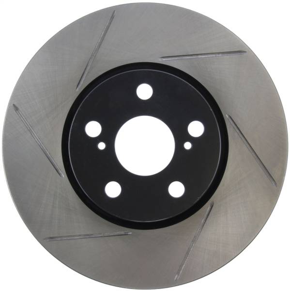 Stoptech - StopTech Power Slot 08-09 Scion xD / 09 Pontiac Vibe Slotted Right Front Rotor - 126.44160SR