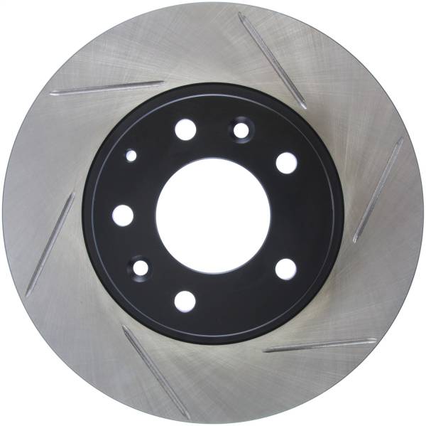 Stoptech - StopTech Power Slot 93-95 Mazda RX-7 SportStop Slotted Front Left Rotor - 126.45051SL