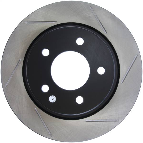 Stoptech - StopTech Power Slot 07-09 Mazdaspeed 3 Slotted Left Rear Rotor - 126.45067SL